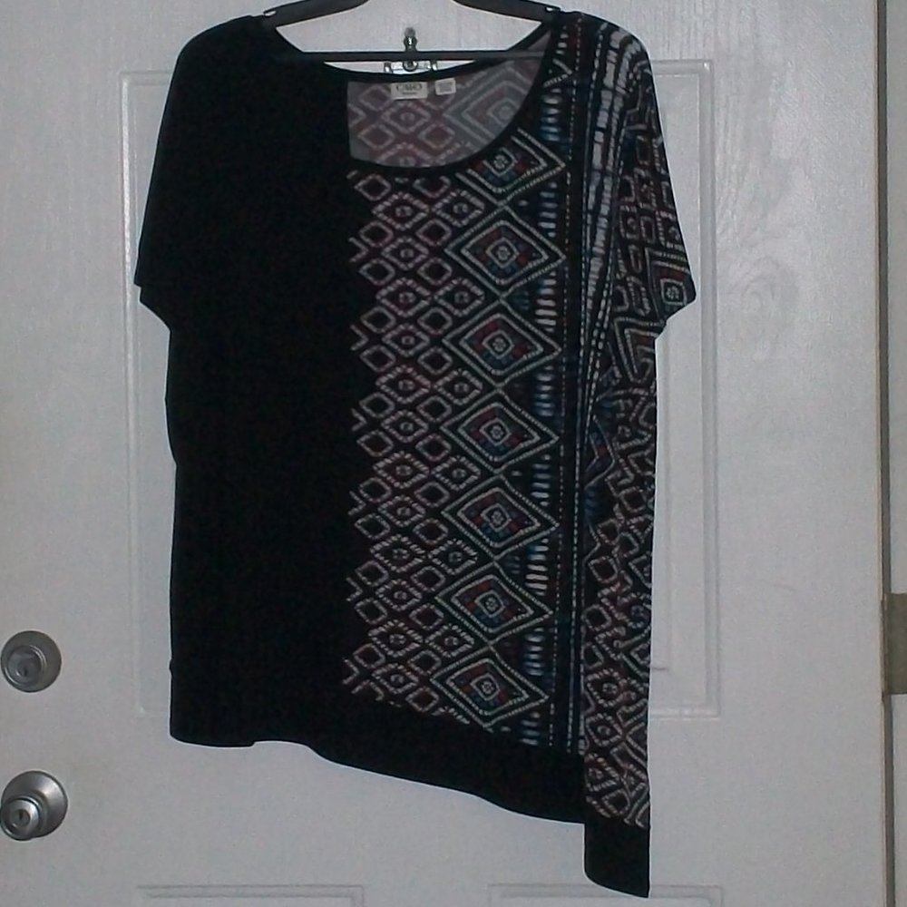 Cato asymmetrical 22/24 top